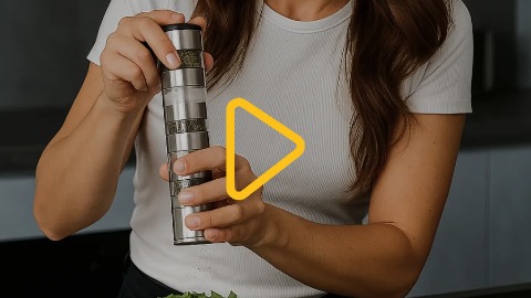 Ручний п'ятишаровий млин для спецій